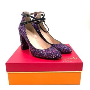 kate spade new york Baneera Glitter Mary Jane Pumps